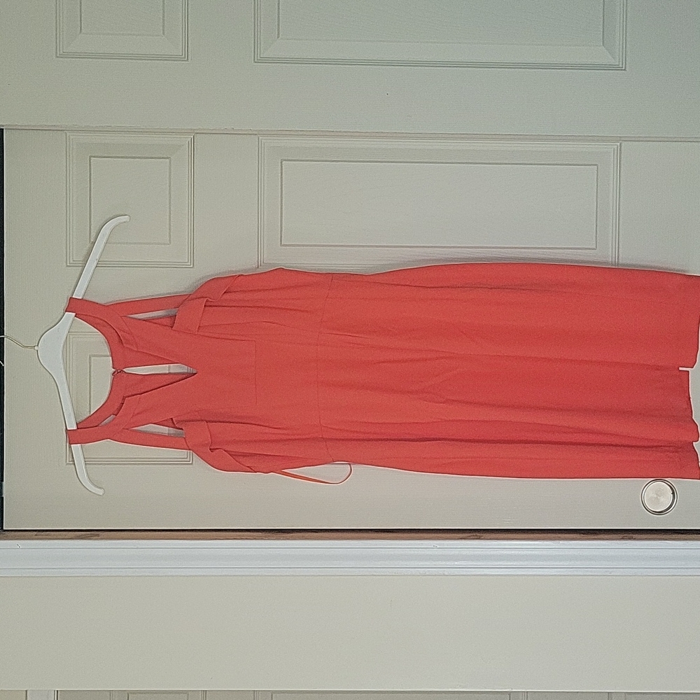 Orange dress